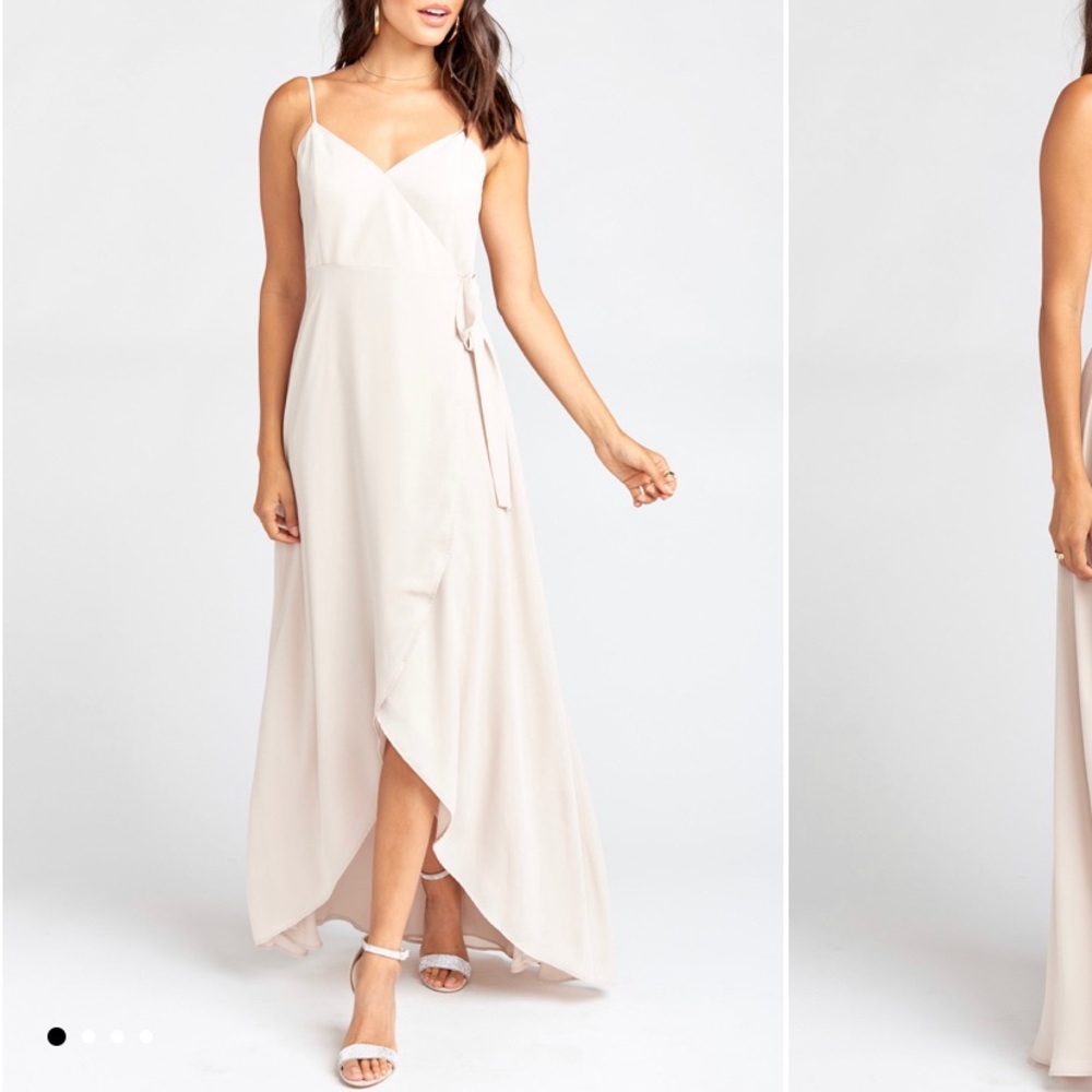 Show Me Your MuMu Mariah Wrap Dusty Blush Crisp